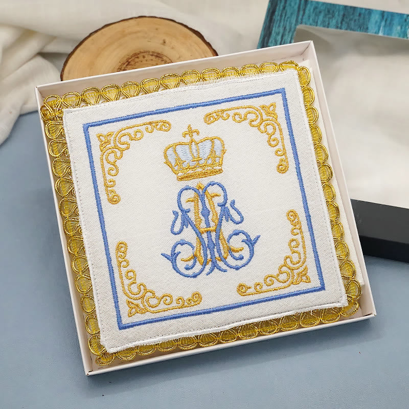 Christianartworkshop Classic Style Divine Floral Majesty Altar Linen Set - image 5