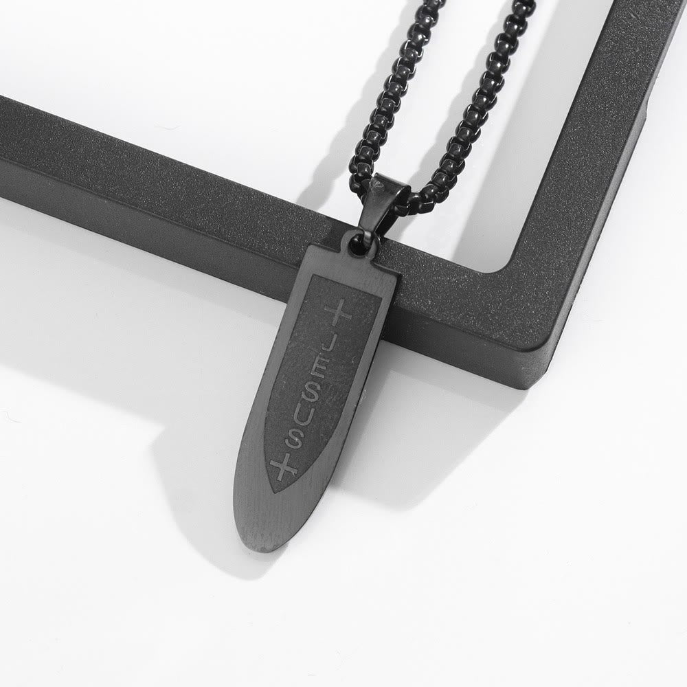 Christianartworkshop Stainless Steel Cross Pendant - image 3
