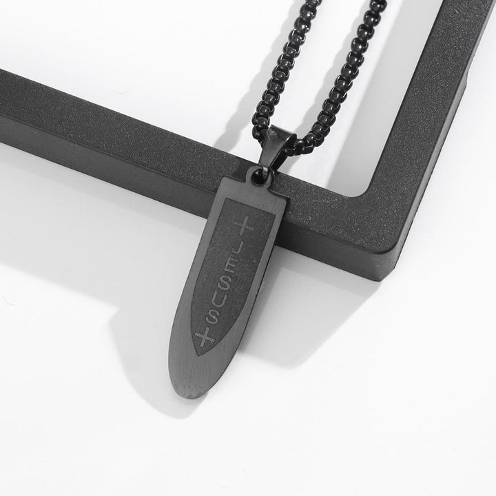 Christianartworkshop Stainless Steel Cross Pendant - image 3