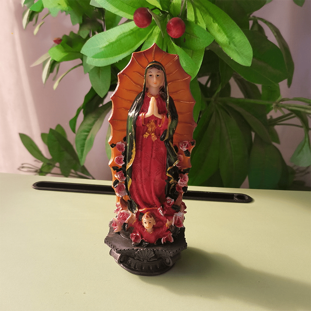 Christianartworkshop Classic Style Crafted Our Lady of Guadalupe Desktop Decorations Ornament - Virgin Mary - image 1