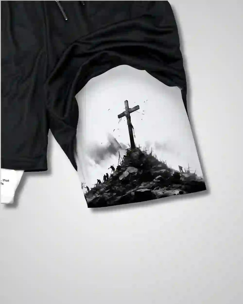 Christianartworkshop John 3:16 The Cross Performance Shorts - image 2