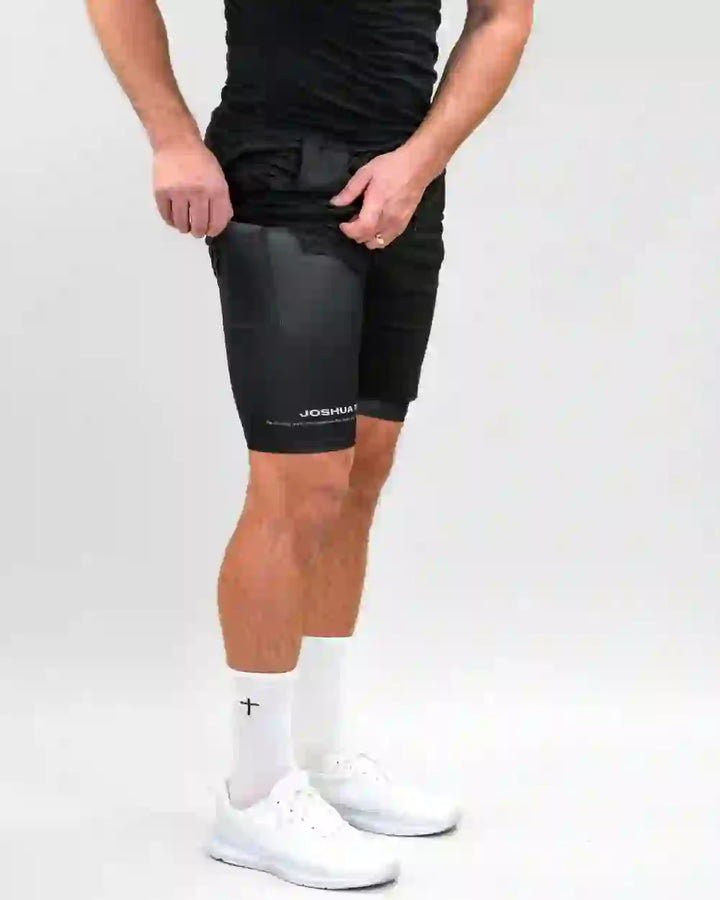 Christianartworkshop Joshua 1:9 Lion Performance Shorts - image 9