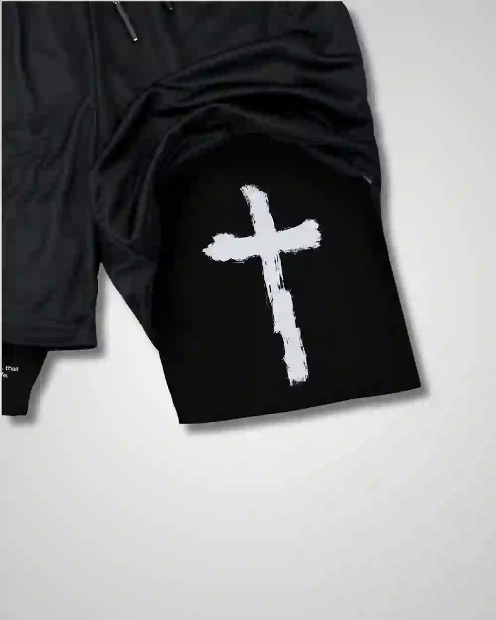Christianartworkshop John 3:16 Cross Performance Shorts - image 2