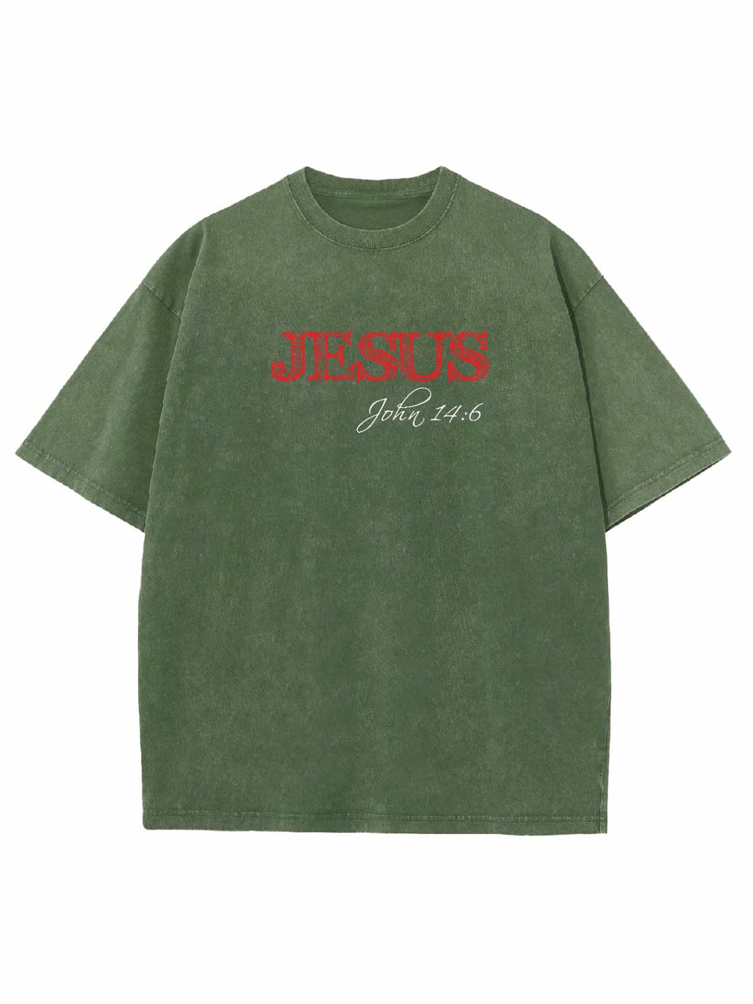 Christianartworkshop Truth Is Jesus Is Truth Unisex Washed T-shirt - image 14