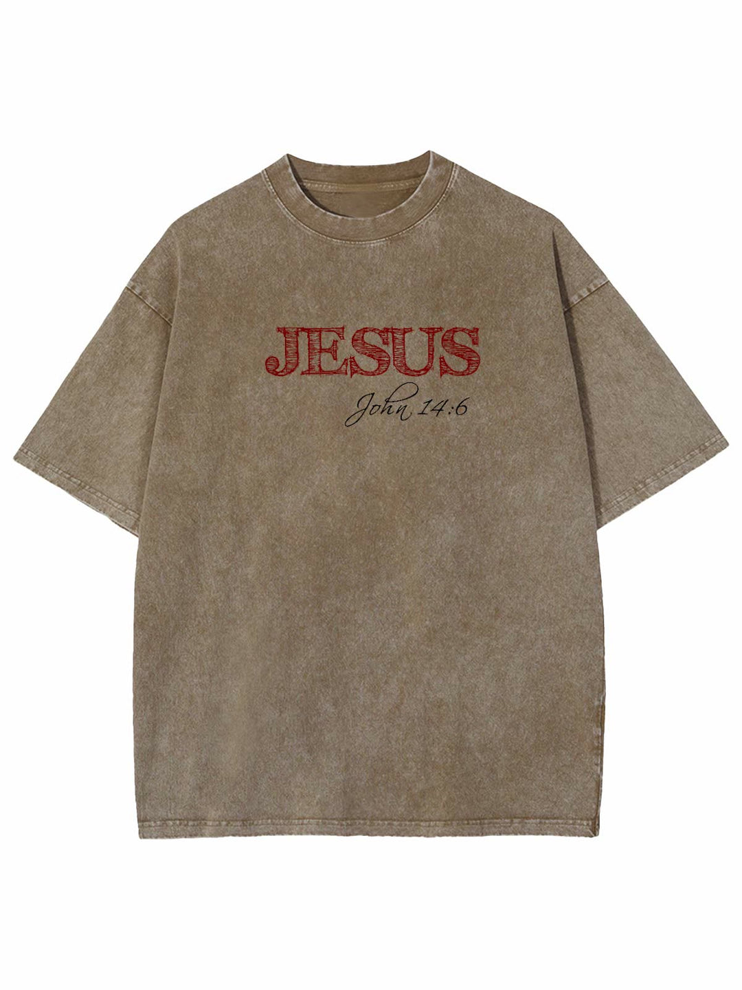 Christianartworkshop Truth Is Jesus Is Truth Unisex Washed T-shirt - image 12
