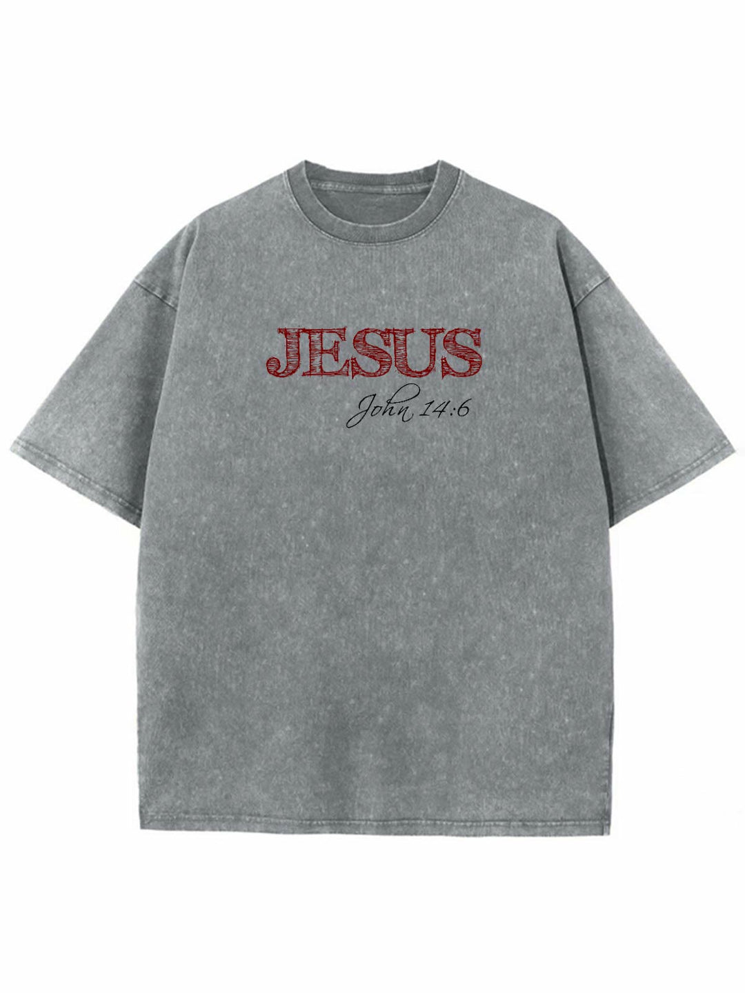 Christianartworkshop Truth Is Jesus Is Truth Unisex Washed T-shirt - image 16