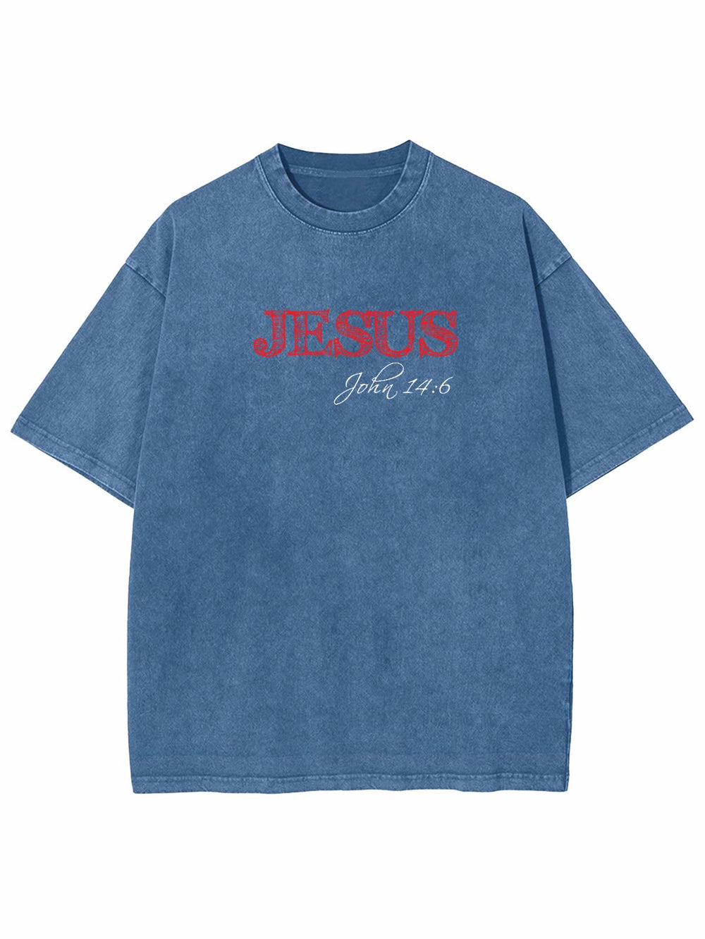 Christianartworkshop Truth Is Jesus Is Truth Unisex Washed T-shirt - image 2