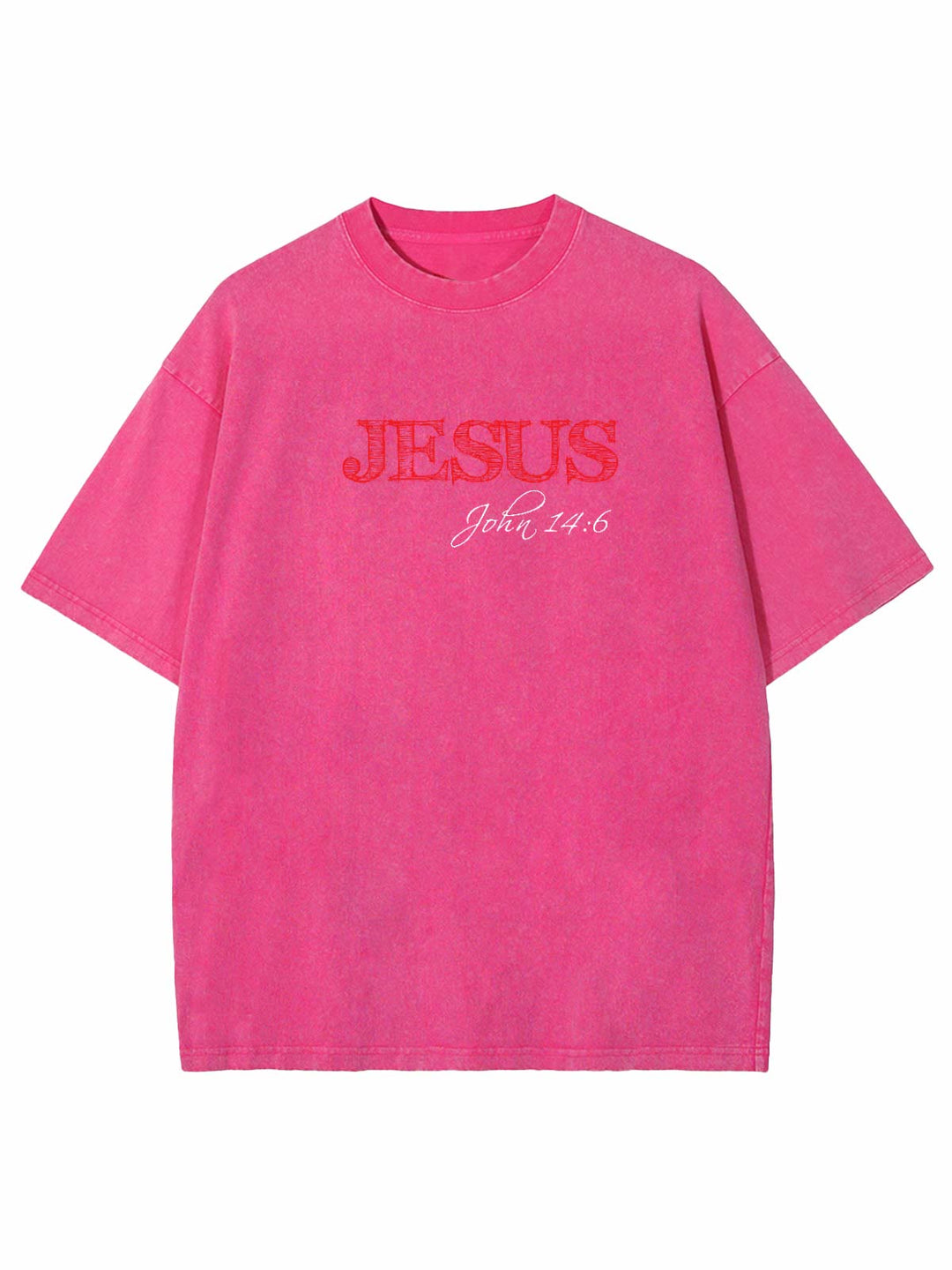 Christianartworkshop Truth Is Jesus Is Truth Unisex Washed T-shirt - image 8