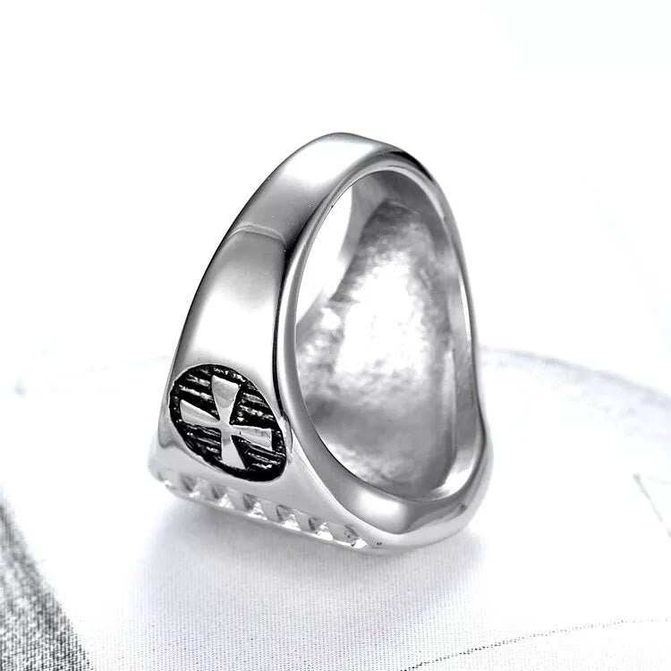 Christianartworkshop Templar Shield Cross Ring - A Sacred Emblem of Valor and Faith - image 4