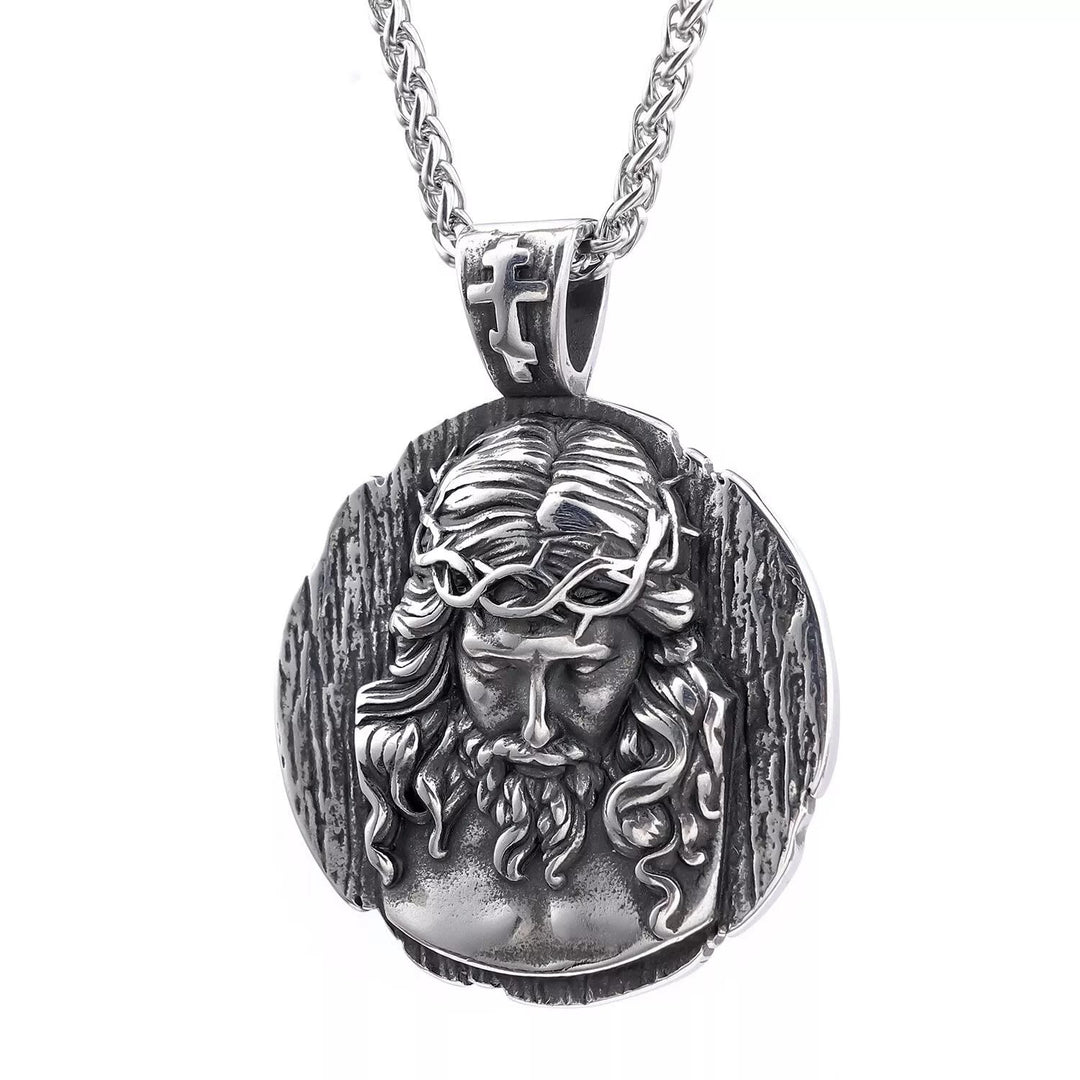 Christianartworkshop Jesus Crown of Thorns Pendant Necklace - A Profound Symbol of Faith and Devotion - image 4