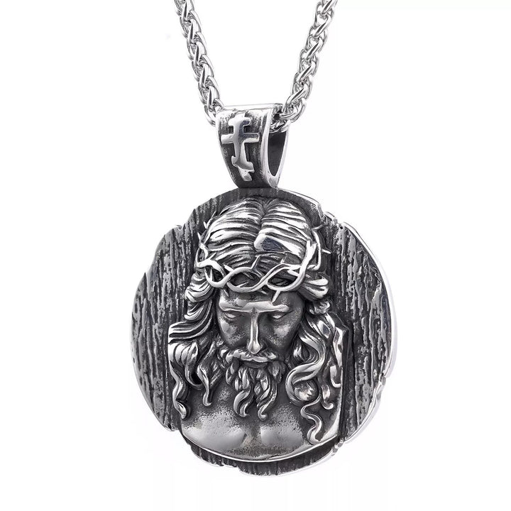 Christianartworkshop Jesus Crown of Thorns Pendant Necklace - A Profound Symbol of Faith and Devotion - image 4