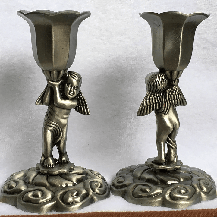 Christianartworkshop Classic Holy Family Decorative Candle -A Luminary of Faith and Devotion - Angle - image 1