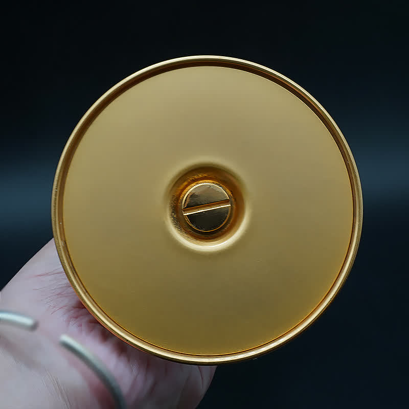 Christianartworkshop Exquisite Gold-Tone Cross-Adorned Chalice and Pyx  - Divine Vessels for Sacred Communion - image 11