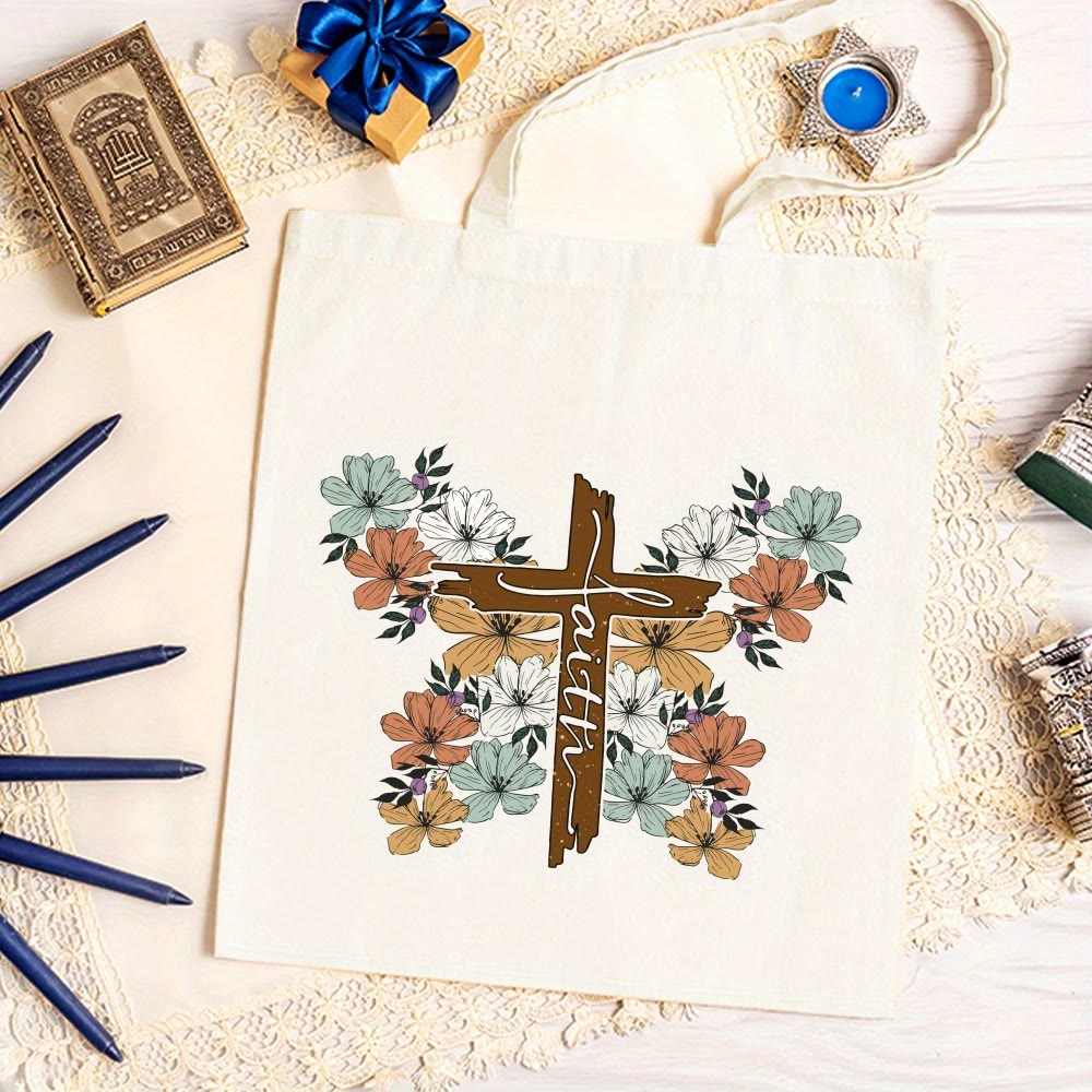 Christianartworkshop Blooming Faith Tote Carry Hope and Inspiration - image 3
