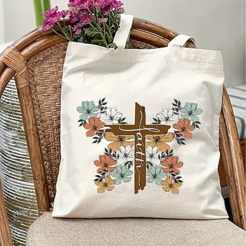Christianartworkshop Blooming Faith Tote Carry Hope and Inspiration - image 2
