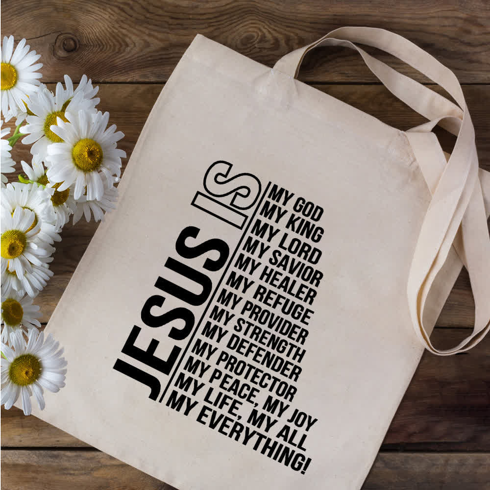 Christianartworkshop Christian Faith Inspirational Canvas Tote Bag - G3119-TBBG-F - image 4