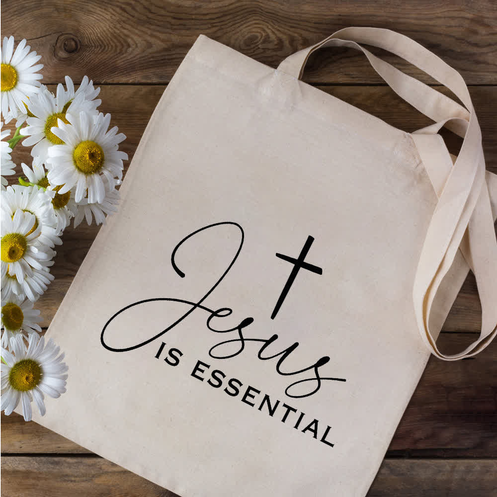 Christianartworkshop Christian Faith Inspirational Canvas Tote Bag - G18507-TBBG-F - image 2