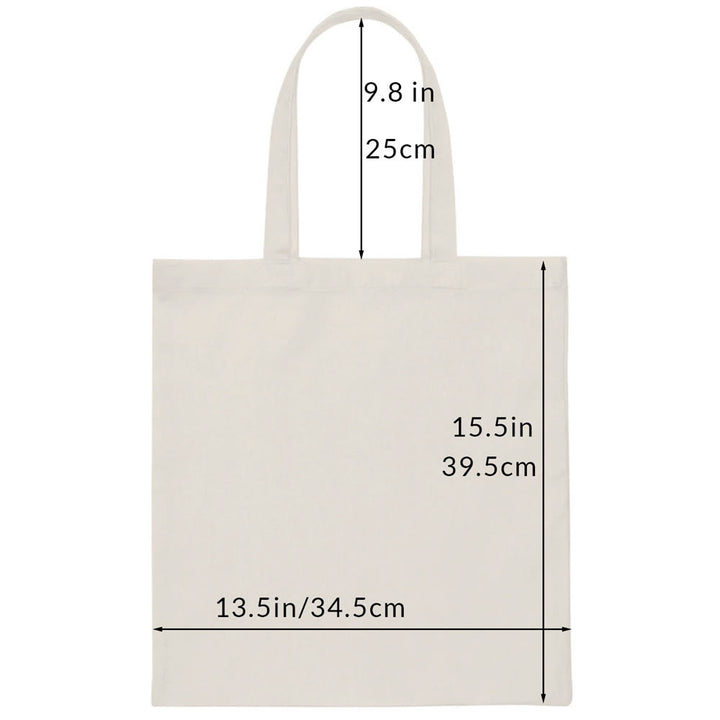 Christianartworkshop I Can Only Imagine Christian Lyric Canvas Tote Bag - image 6