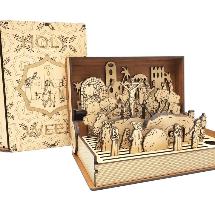 Christianartworkshop Life of Jesus Wooden Easter Puzzle Set - A Journey Through His Life - image 4