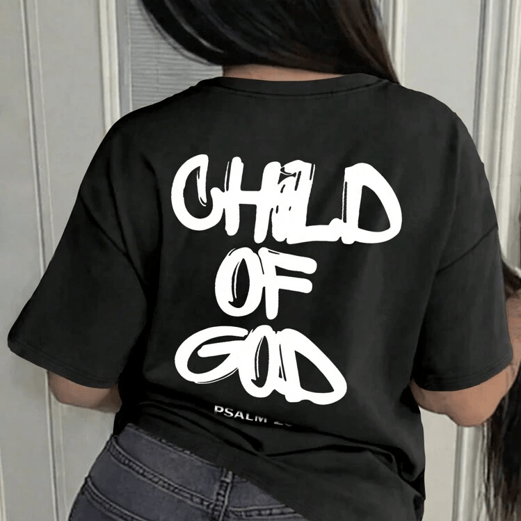 Christianartworkshop Child of God Cotton Adult T-shirt - image 12