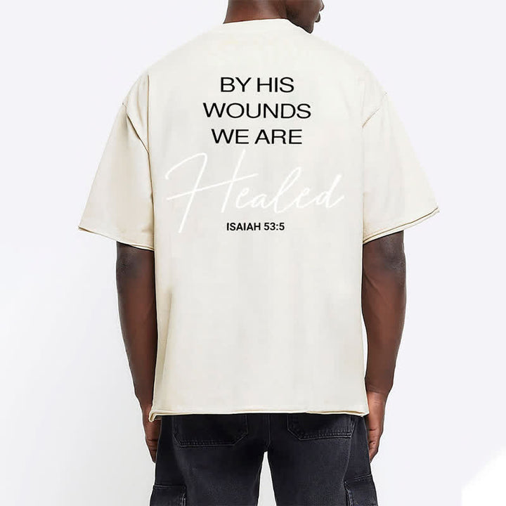 Christianartworkshop By His Wounds Washed T-shirt - image 18