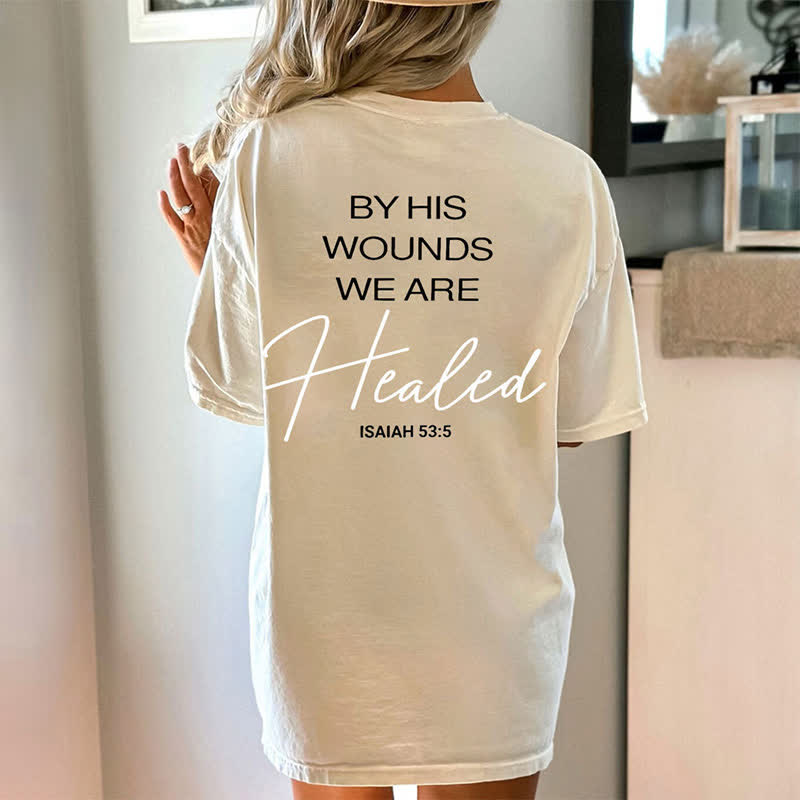 Christianartworkshop By His Wounds Washed T-shirt - image 20