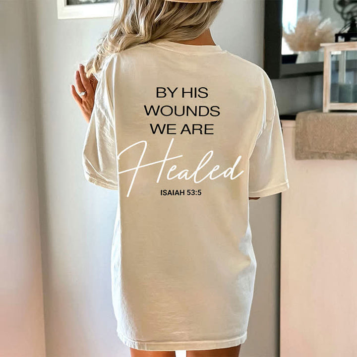 Christianartworkshop By His Wounds Washed T-shirt - image 20