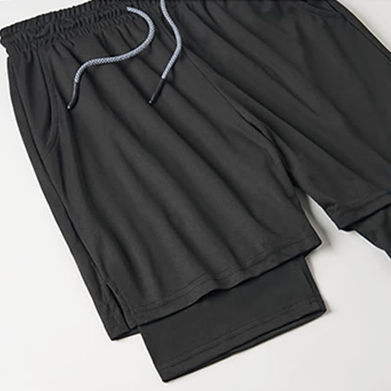 Christianartworkshop Dove and Cross Black Athletic Shorts - image 9