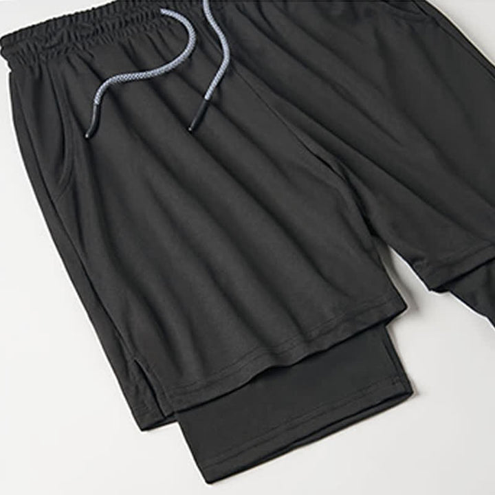 Christianartworkshop Dove and Cross Black Athletic Shorts - image 9