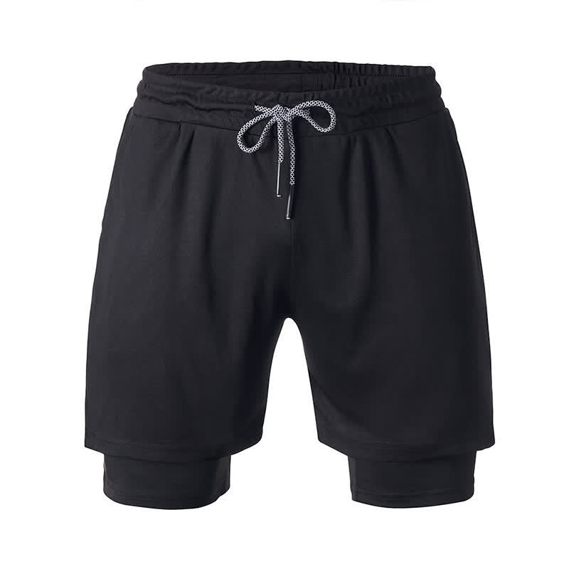 Christianartworkshop Dove and Cross Black Athletic Shorts - image 4