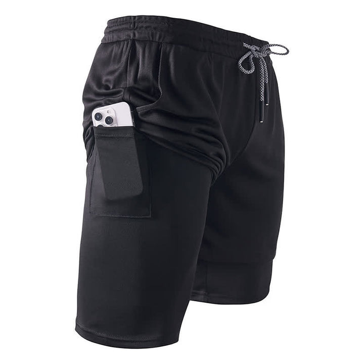 Christianartworkshop Dove and Cross Black Athletic Shorts - image 5
