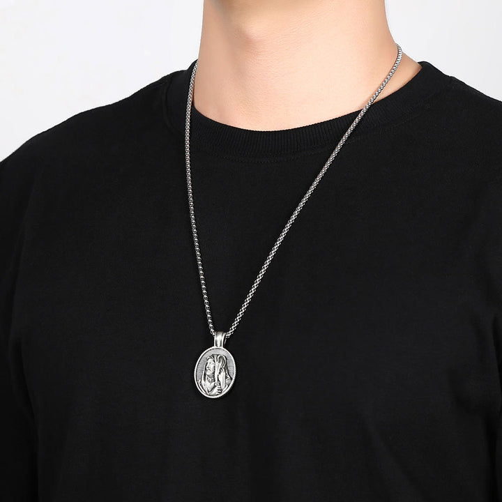 Christianartworkshop Jesus the Good Shepherd Necklace - A Meaningful Symbol of Love and Protection - image 4