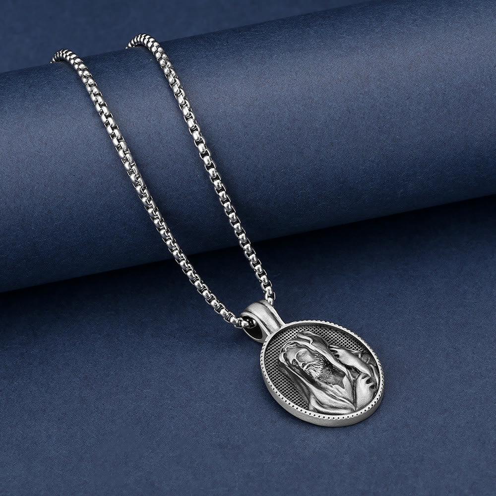 Christianartworkshop Jesus the Good Shepherd Necklace - A Meaningful Symbol of Love and Protection - image 3