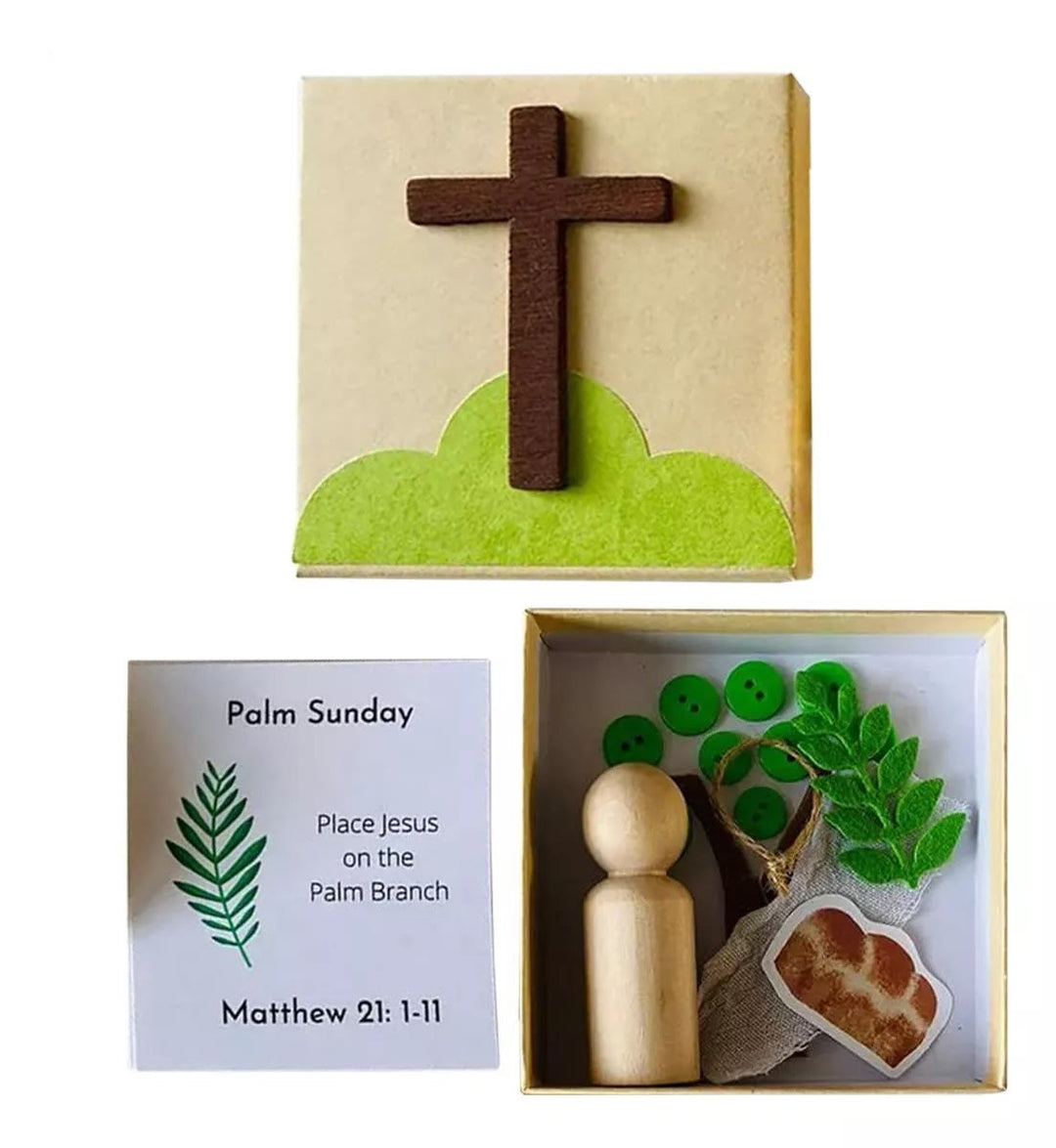 Christianartworkshop Easter Box Set Holy Week Box: Resurrection Game with Your Child - image 8