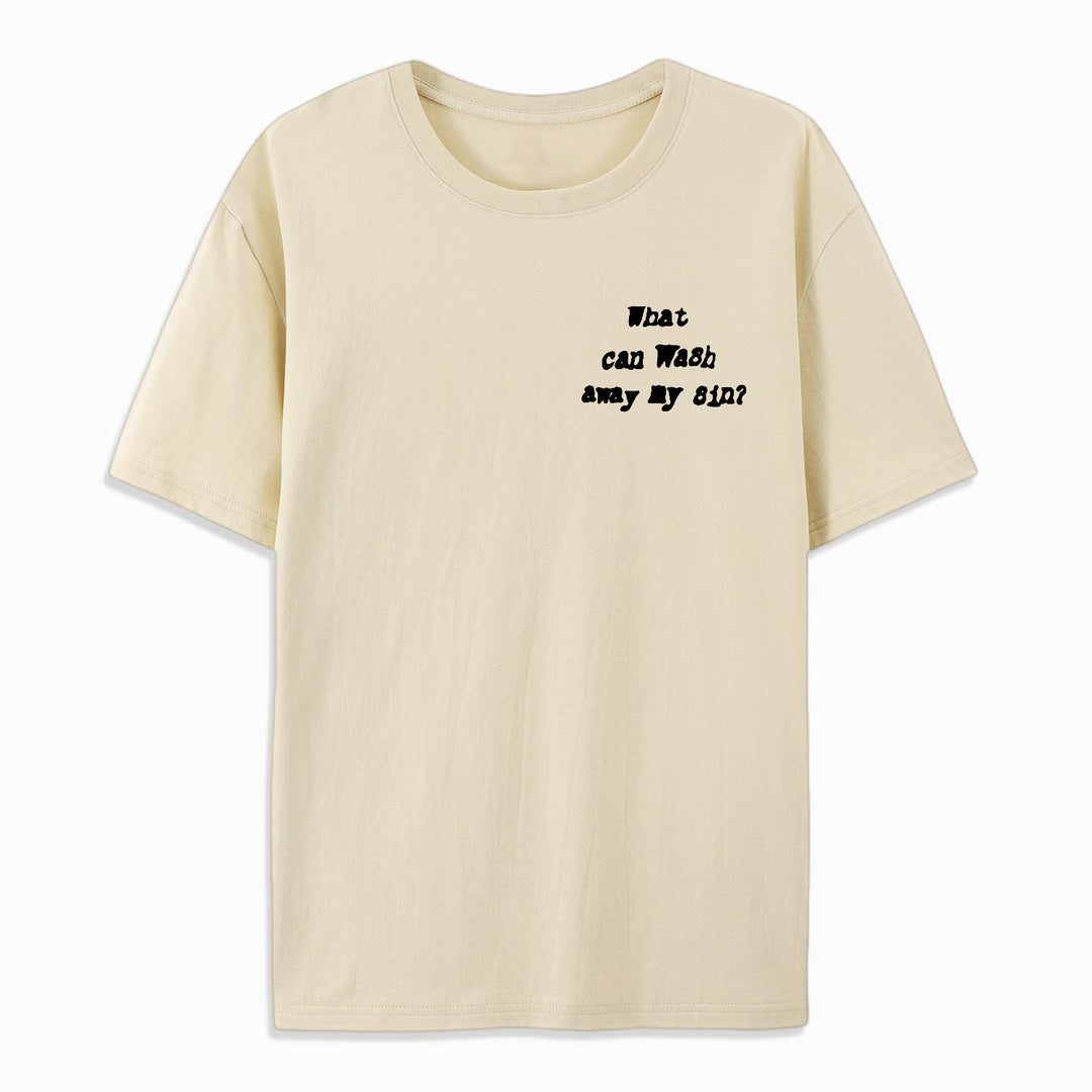 Christianartworkshop Nothing But Blood Of Jesus Cotton T-Shirt - image 9