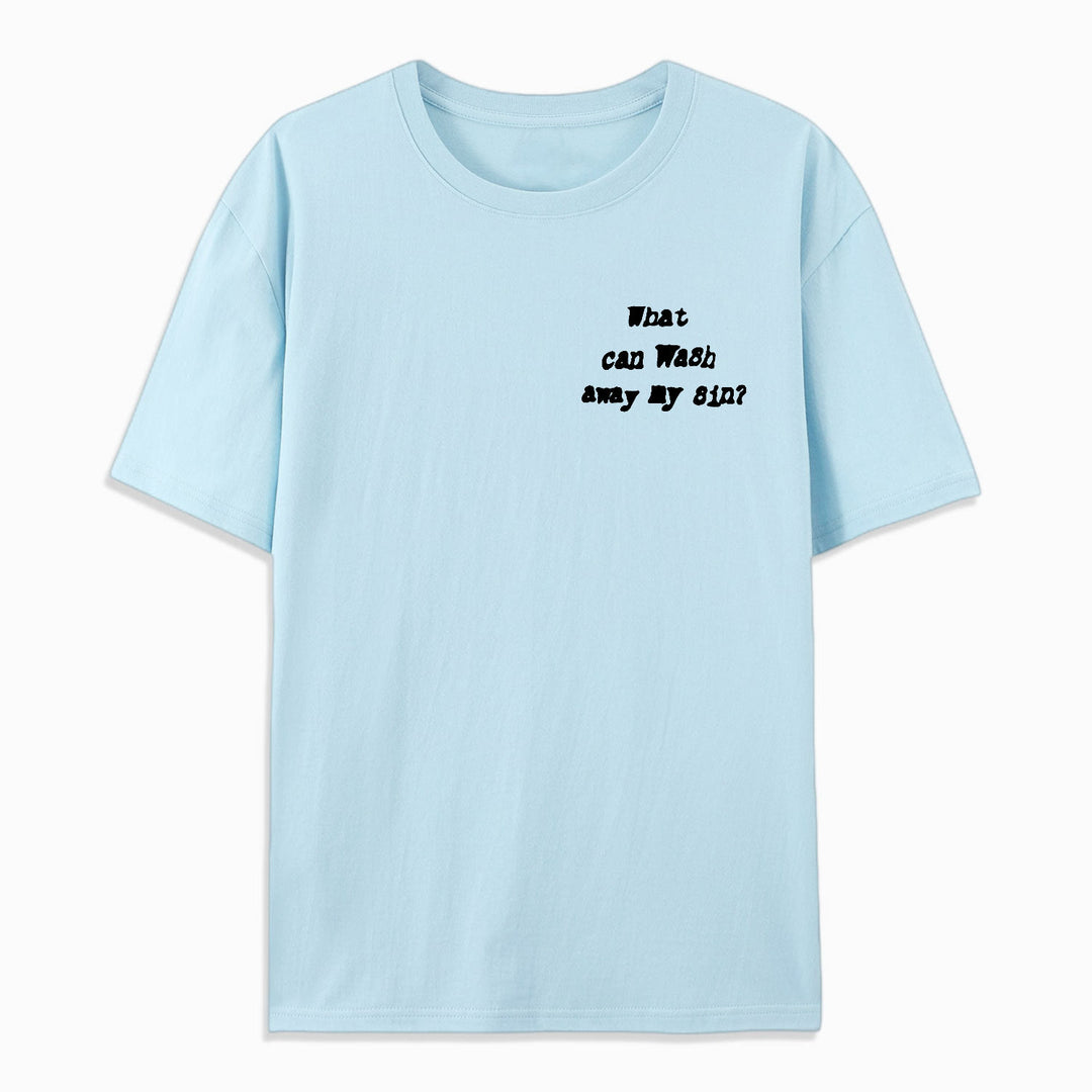 Christianartworkshop Nothing But Blood Of Jesus Cotton T-Shirt - image 15