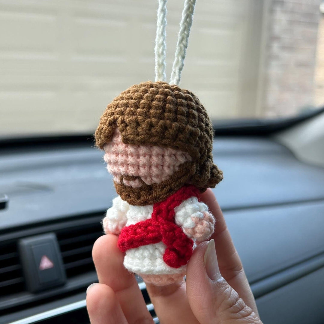 Christianartworkshop Jesus Crochet Keychain/Pendant - A Beautiful Reminder of Christ's Love - image 5