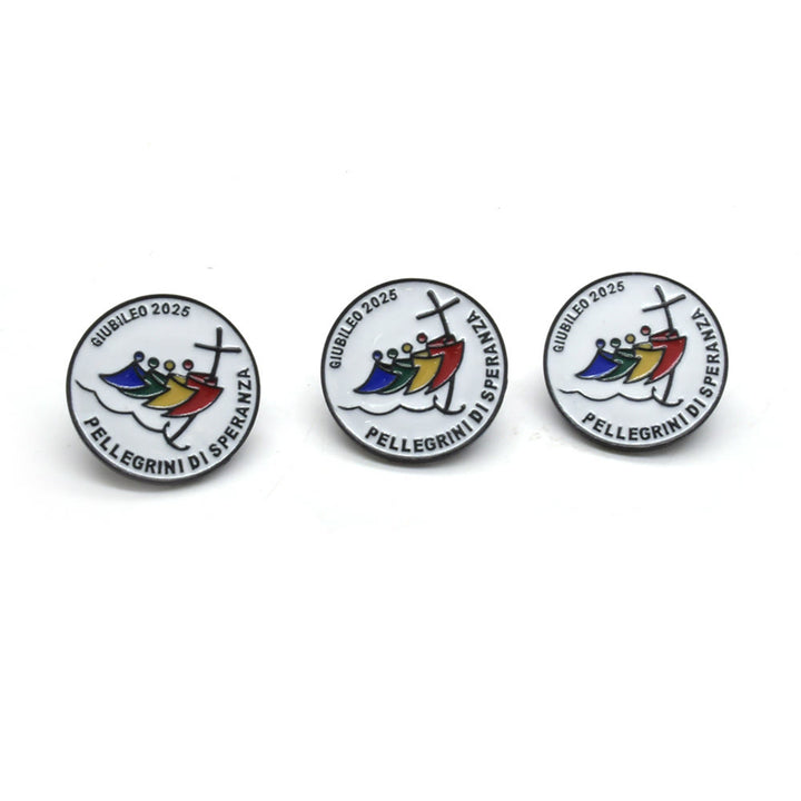Christianartworkshop 3pcs/set Jubilee Pilgrim Badge Set: Embrace the Spirit of Christian Millennium - image 4