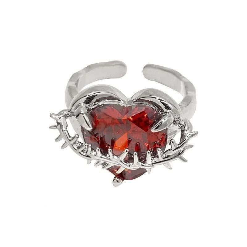 Christianartworkshop Divine Love & Thorns Ring: An Elegant Emblem of Spiritual Devotion - image 3