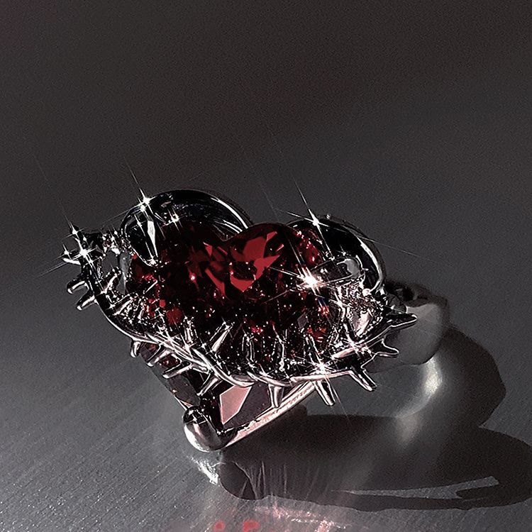 Christianartworkshop Divine Love & Thorns Ring: An Elegant Emblem of Spiritual Devotion - image 2