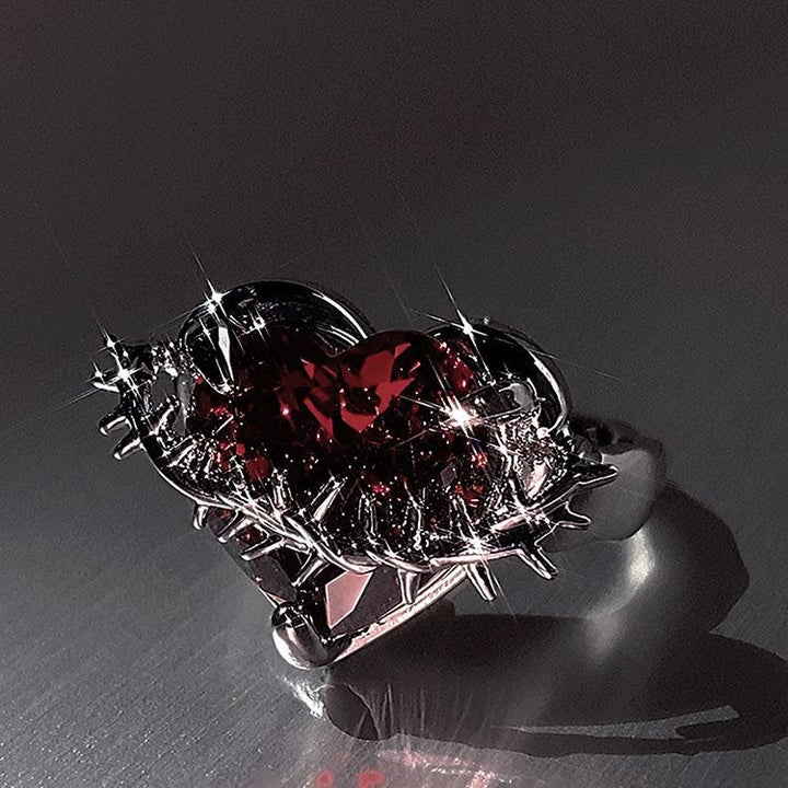 Christianartworkshop Divine Love & Thorns Ring: An Elegant Emblem of Spiritual Devotion - image 2