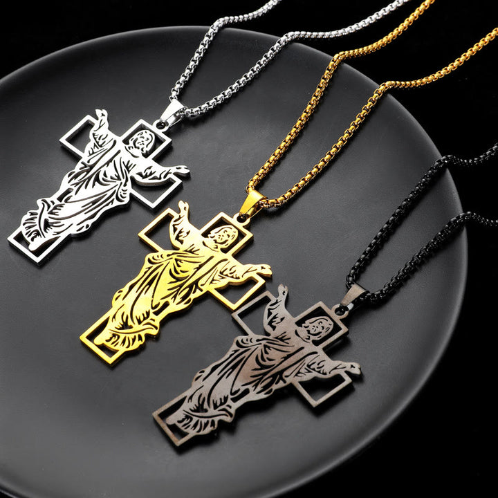 Christianartworkshop Resurrection & Ascension of Jesus Necklace: The Glory of Jesus's Resurrection - image 6