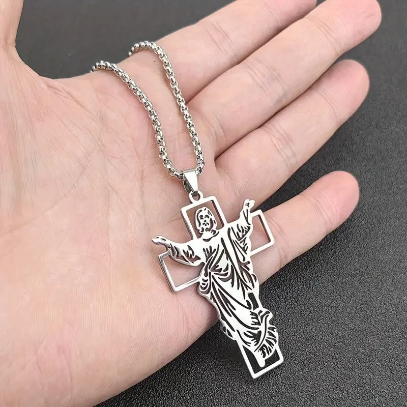 Christianartworkshop Resurrection & Ascension of Jesus Necklace: The Glory of Jesus's Resurrection - image 8