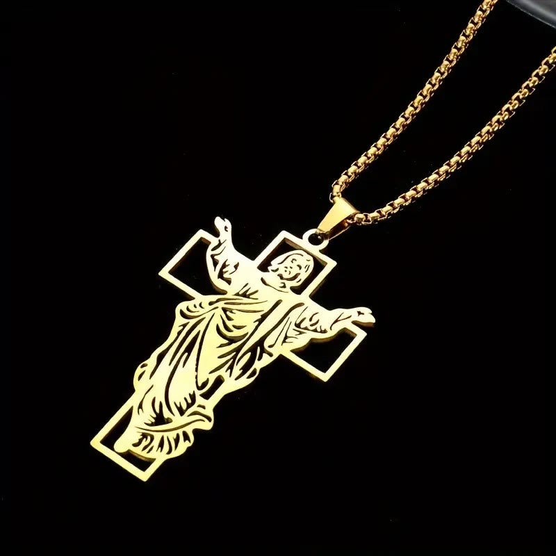 Christianartworkshop Resurrection & Ascension of Jesus Necklace: The Glory of Jesus's Resurrection - image 2