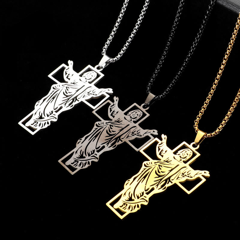 Christianartworkshop Resurrection & Ascension of Jesus Necklace: The Glory of Jesus's Resurrection - image 5