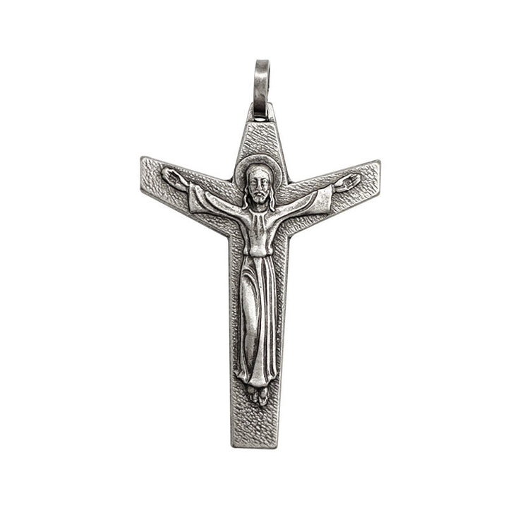 Christianartworkshop Faith and Courage Cross Crucifix Necklace: A Symbol of Resilience - image 2