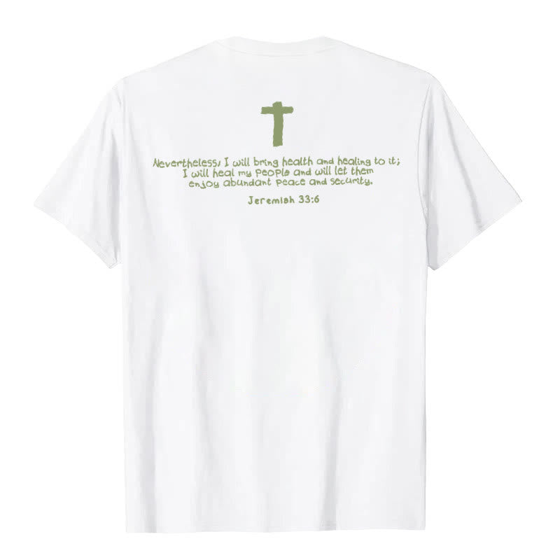 Christianartworkshop Jesus Heals Graphic T-Shirt