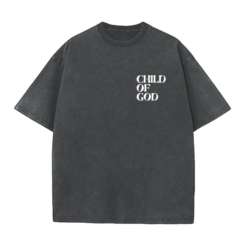 Christianartworkshop Child of God Graphic T-Shirt - image 4