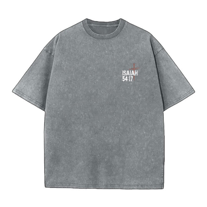 Christianartworkshop No Weapon Formed Against Me T-Shirt - image 6