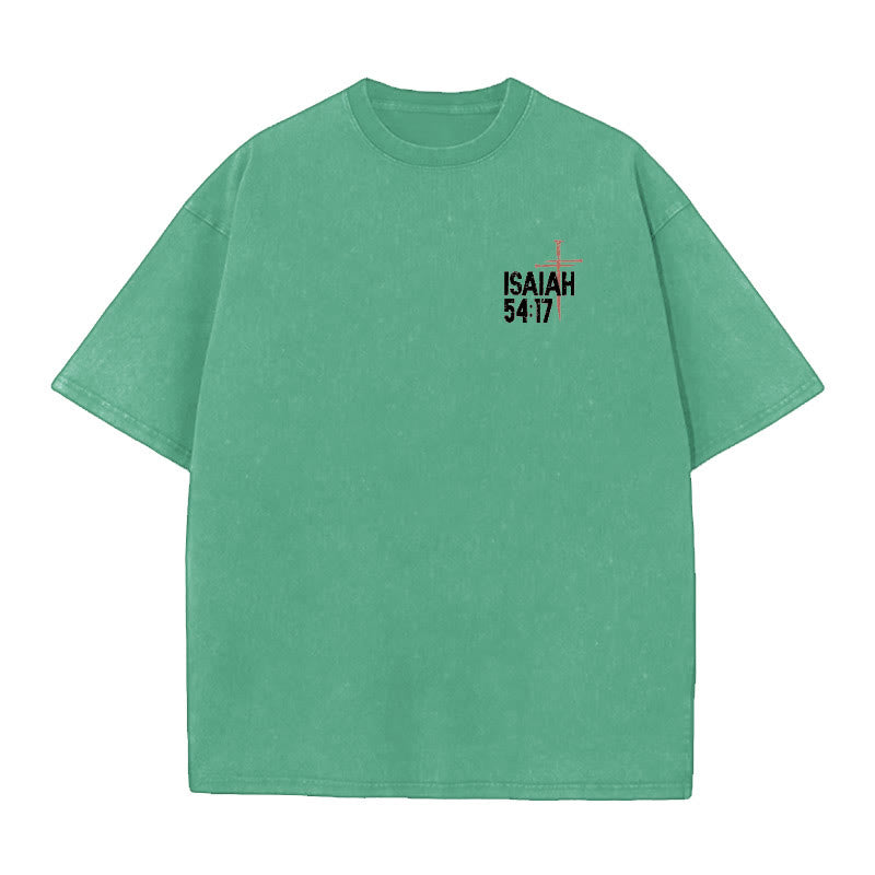 Christianartworkshop No Weapon Formed Against Me T-Shirt - image 14